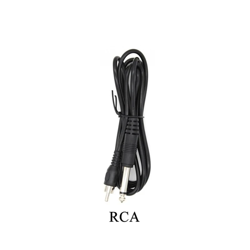 Высококачественный шнур для тату RCA DC интерфейса силиконовый Беспружинный блока