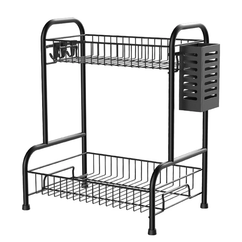 

Kitchen Storage Rack Organizer Removable Bathroom Organizer Shelf Gap Holder Kitchen Double Rack Spice Rack Storage Holders