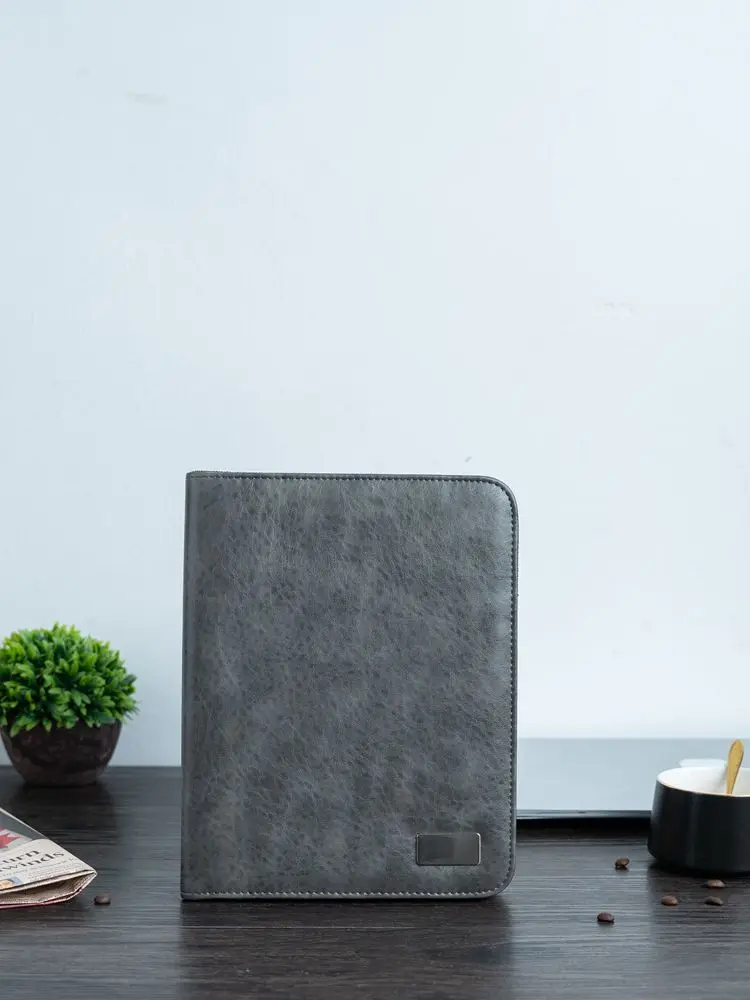 Персонализированные ПУ кожа логотип Многофункциональная Сумка офисная