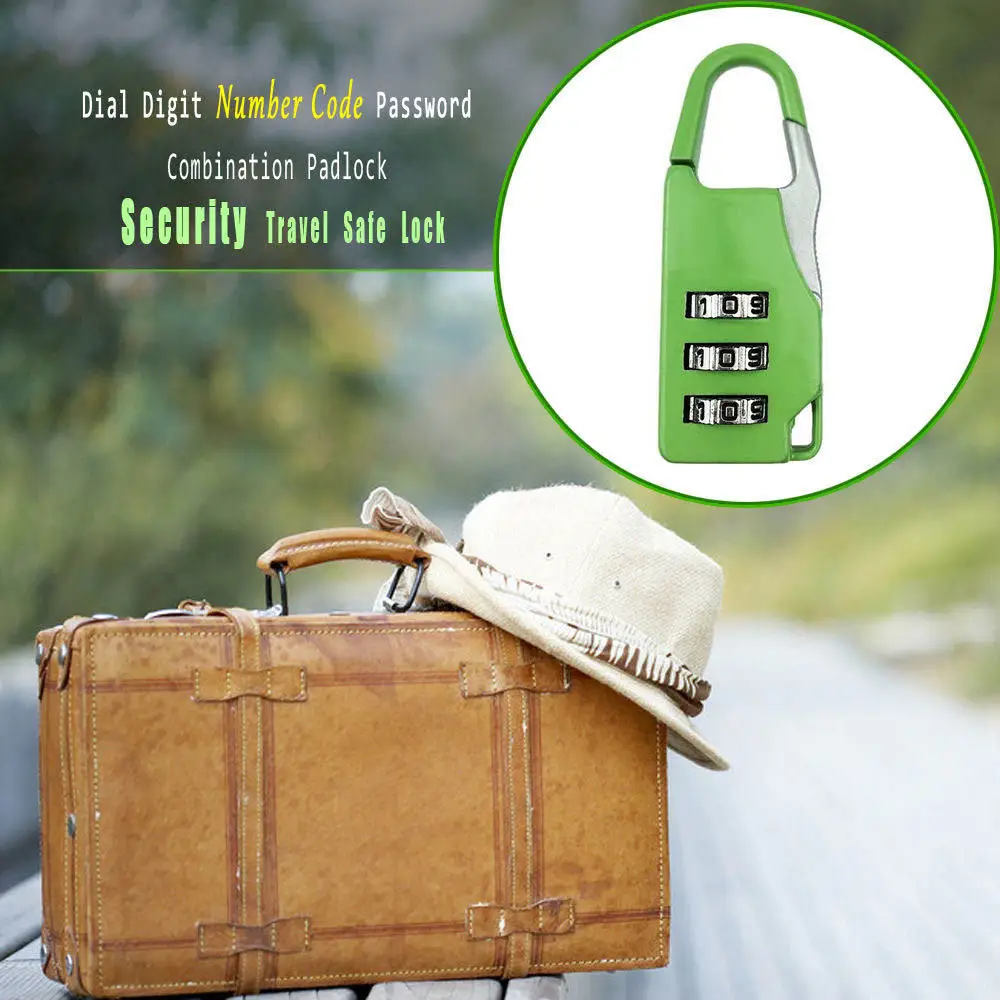 Пароль с замком высокого качества безопасности тонкий прочный цинковый сплав