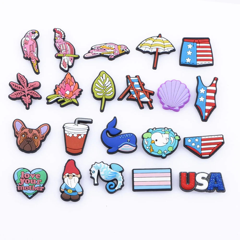 New Custom Racing Car Croc Charms Cartoon Accessories PVC Shoe Decorations For jibz Boys Girls Kids Party Gifts