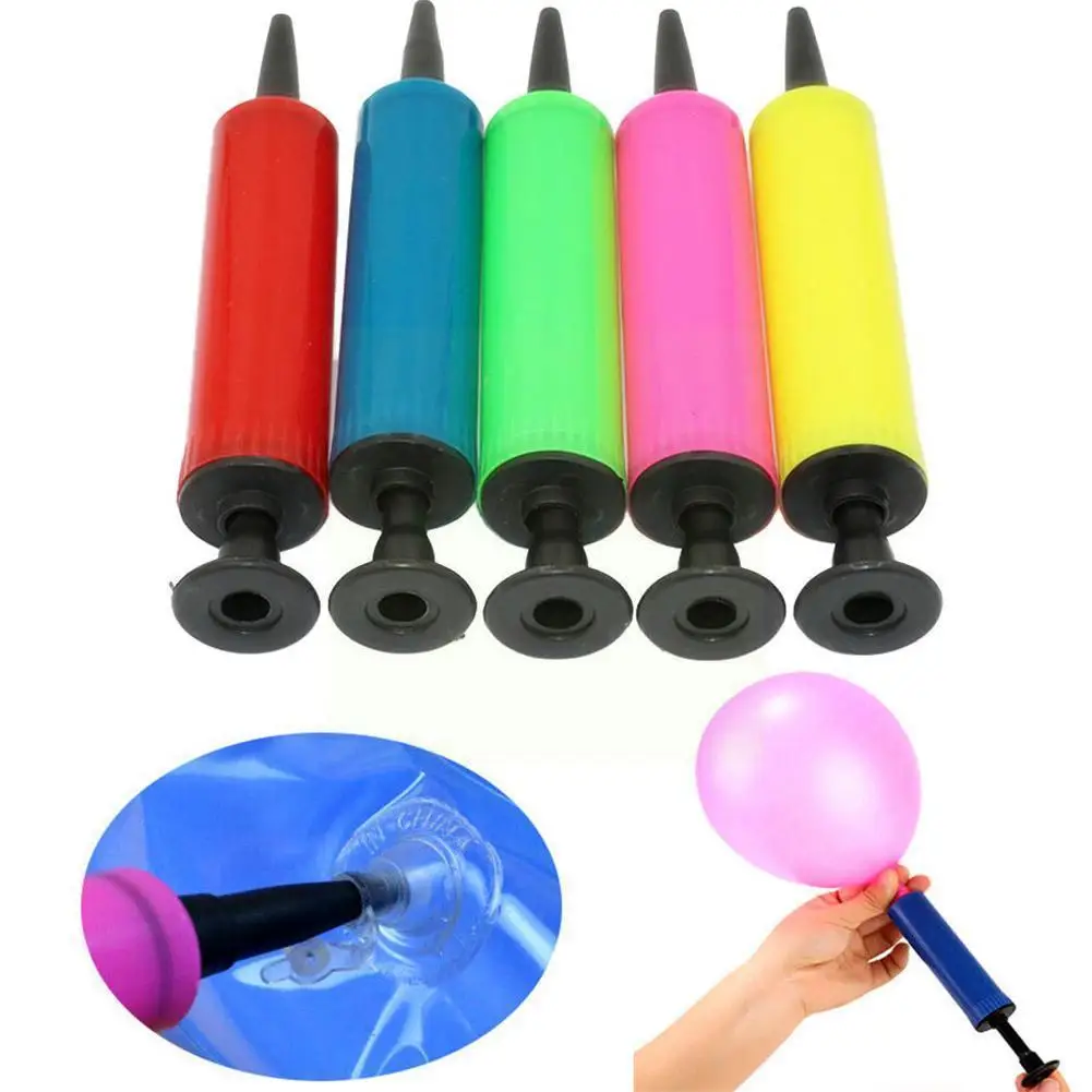 

1 Pcs Balloon Pump Mini Plastic Hand Held Ball Party Air Portable Useful Decoration Pump Tools Balloon Inflator Balloon D3Y5