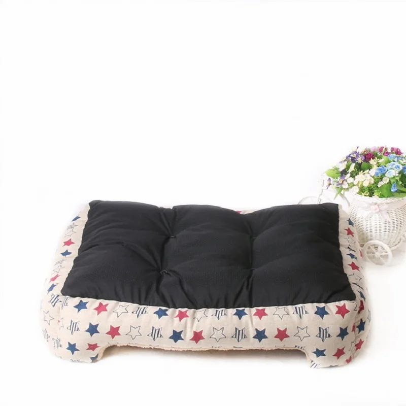 Длинная плюшевая супер мягкая собачья кровать для питомца Круглый спальный