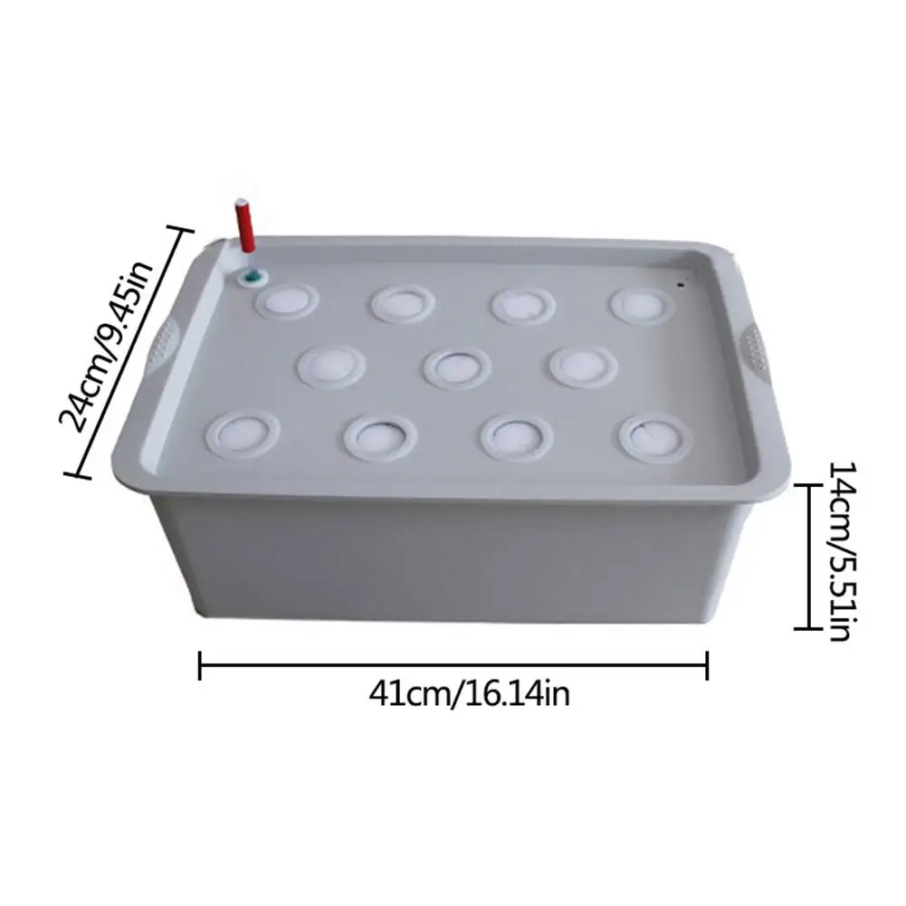 

Nursery Pots with Holes Static Plant Site Hydroponic Systems Nursery Pots Soilless Cultivation Plant Seedling Box Grow Kit