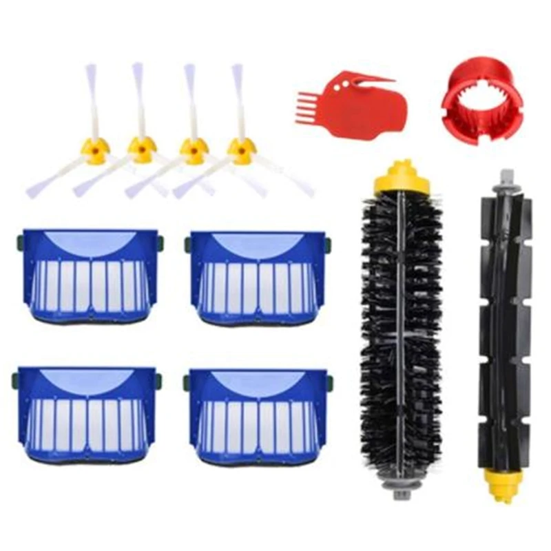 

TOP!-Main Brush Filter Replacement Parts for IRobot Roomba 600 Series 690 680 660 651 650 Series Vacuum Cleaner Parts
