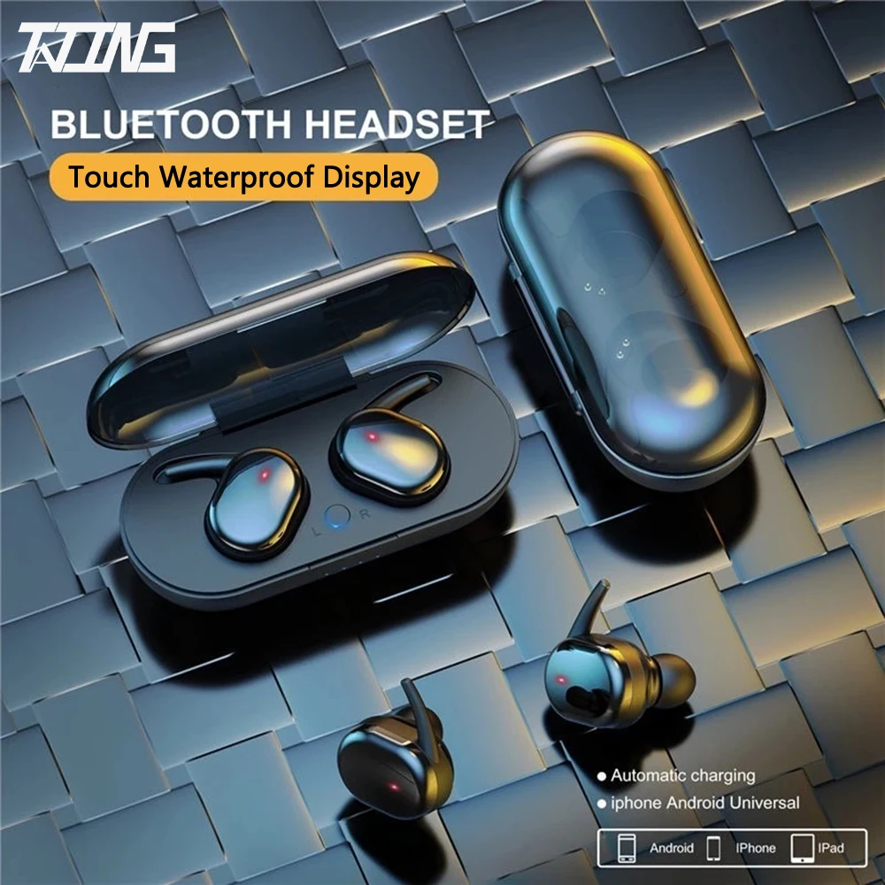 Беспроводные наушники Bluetooth Y30 TWS с длинным аккумулятором HD стереонаушники 5 0 для