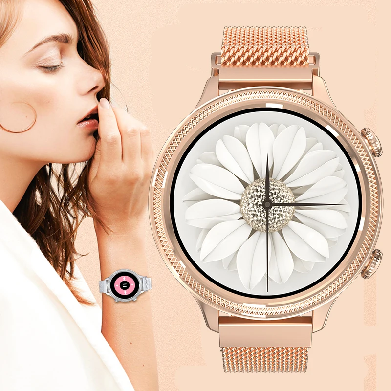 Новинка женские Смарт часы M3 2021 браслет полный круглый экран 1 дюйма | Смарт-часы -10000274754328
