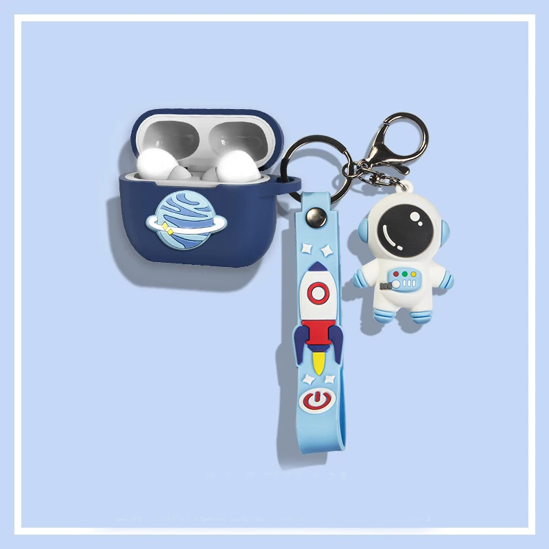 

Чехол для беспроводных Bluetooth-наушников Jabra Elite 75T, чехол с зарядным устройством, мультяшный Мягкий защитный чехол для Jabra75t Coque Elite75t