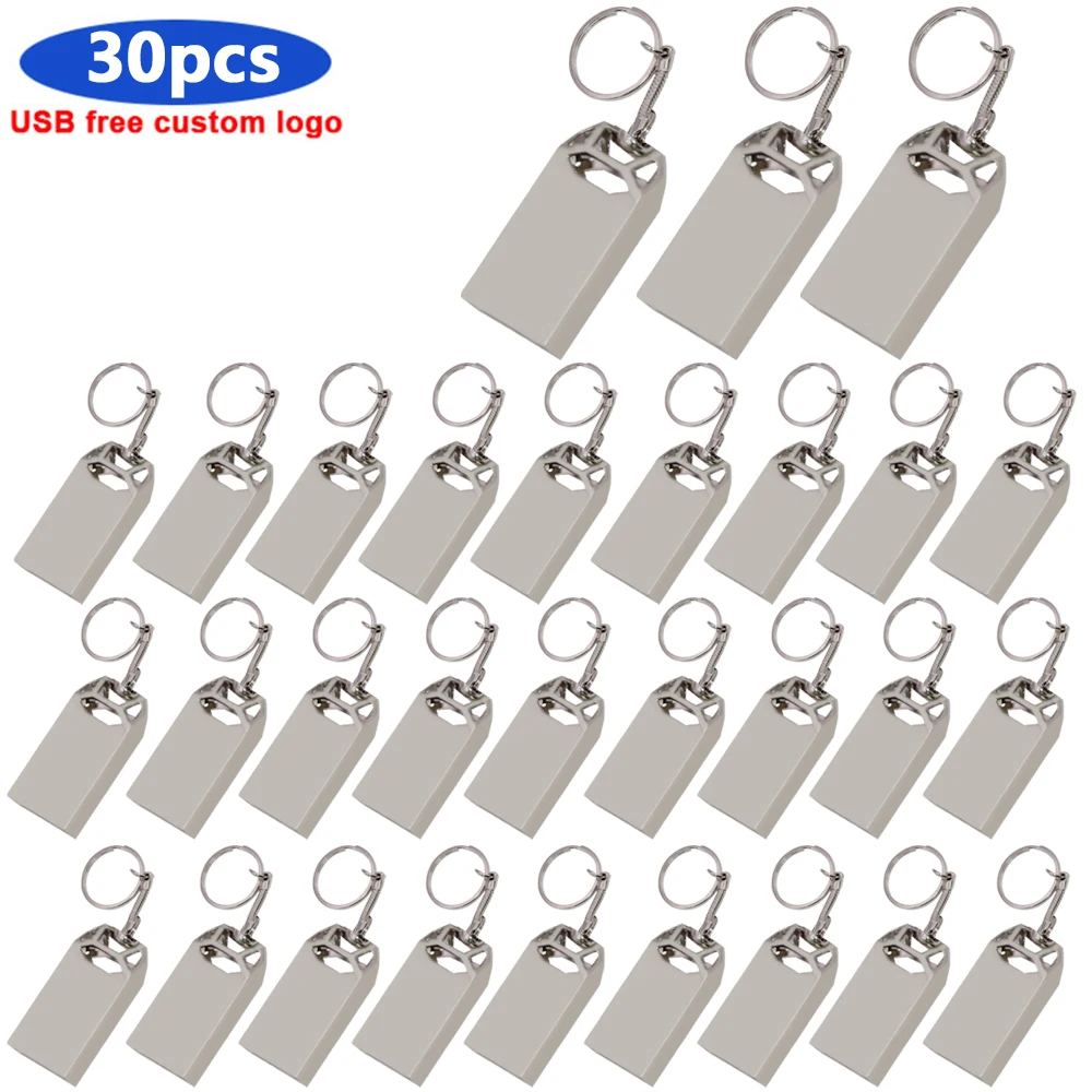 

30 шт./лот металлический водонепроницаемый флеш-накопитель с бесплатным логотипом, 32 ГБ, 16 ГБ, флеш-накопитель 128 ГБ, 64 ГБ, флеш-накопитель 8 ГБ, ...