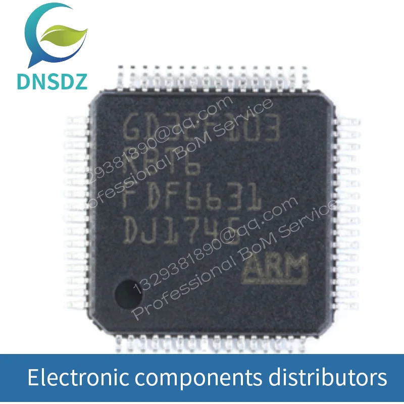 Новый 32-битный микроконтроллер GD32F103RBT6 GD32F103 100% 1 шт. |