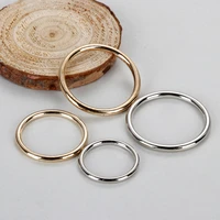 10pcslot 15mm20mm25mm30mm35mm black bronze gold silver o ring connection alloy metal shoes bags belt buckles craft supplies