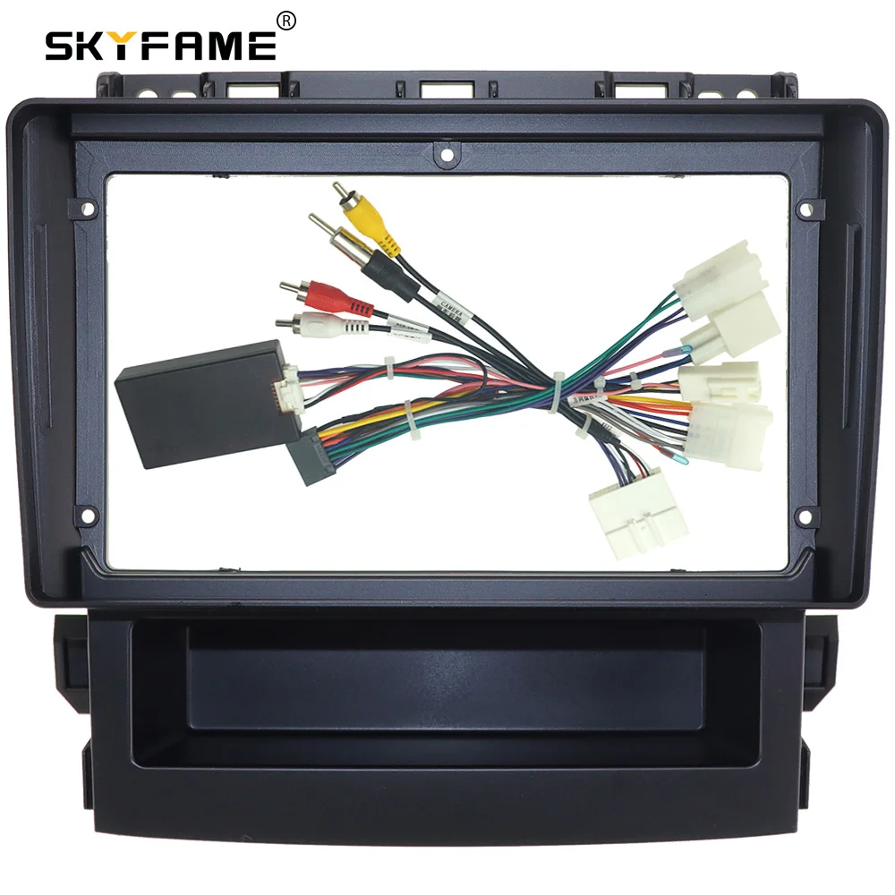 

SKYFAME Car Fascias Frame Adapter For Subaru Forester Lmpreza XV 2017-2020 Android Radio Dask Kit