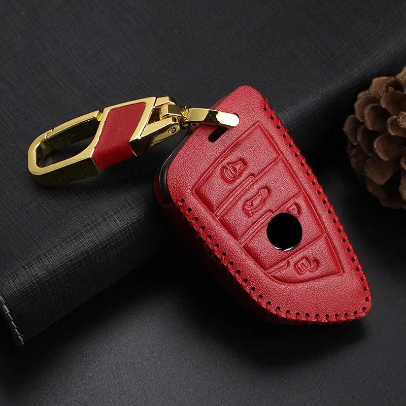 

Remote Smart Car Key Case Cover For BMW F30 F20 X1 X3 X5 X6 X7 F20 E34 E90 E60 E36 Smart-2/3button Auto Key Cover Bag Fob Shell