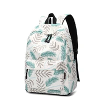 3pcslot fresh printing preppy style backpack student high capacity bookbag computer bag