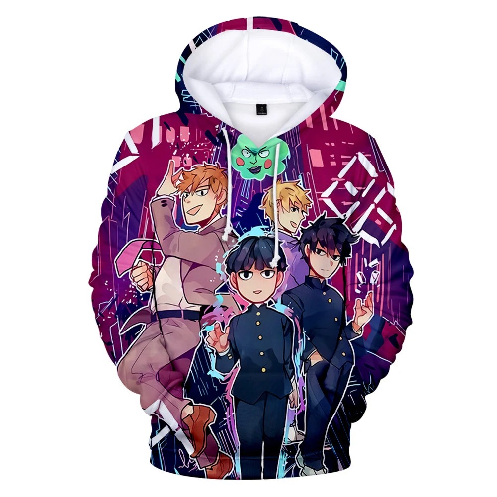 

Лидер продаж 2021, модный осенний костюм с 3D принтом Mob психопсиходелический костюм с капюшоном, спортивная одежда с капюшоном, Молодежная жиз...