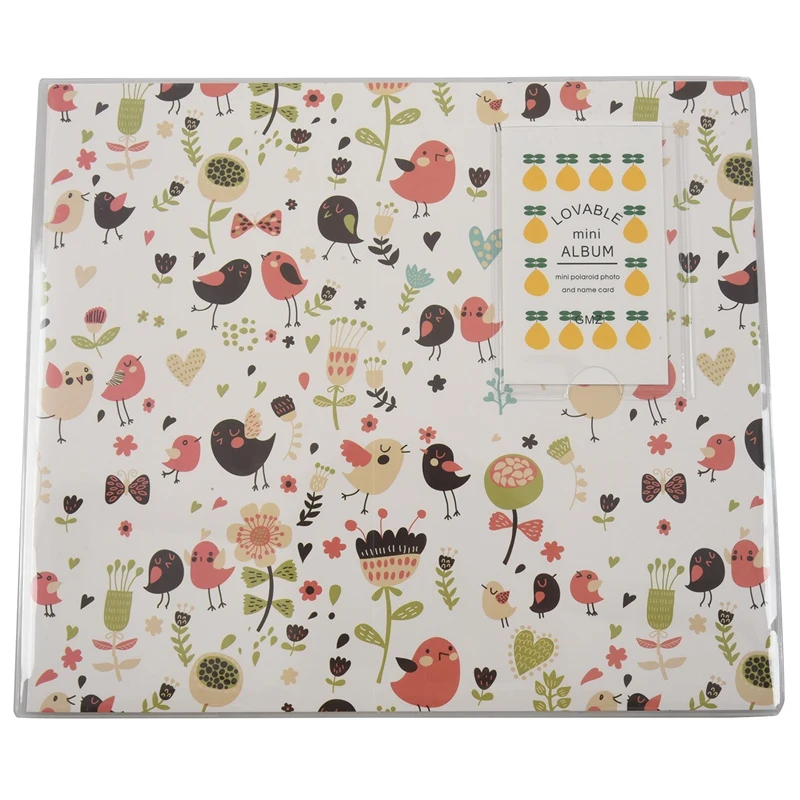 84 Bags Album Case Storage Polaroid Photo FujiFilm Instax Mini Film 3 Inch Insert White |