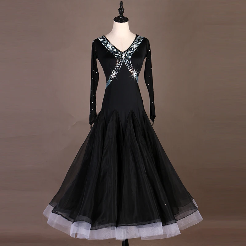 Современное танцевальное платье социальные стандартные платья для конкурса