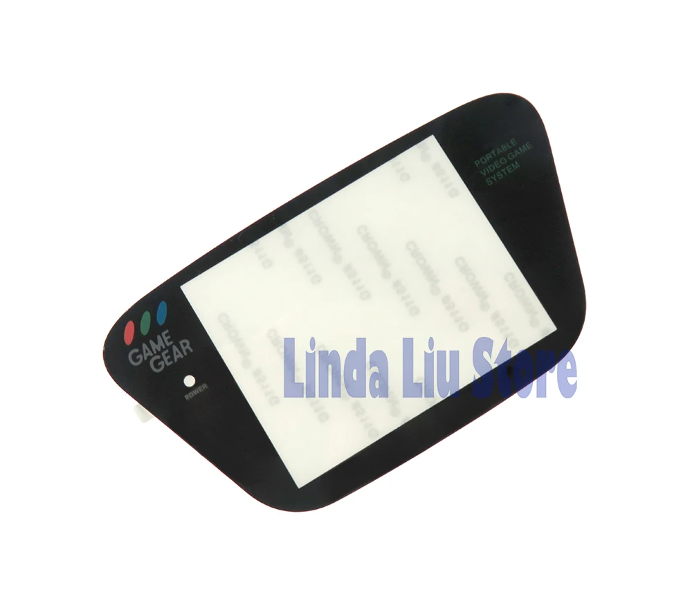 Пластиковая запасная крышка объектива для sega Game gear black GG Game gear Console