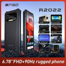 F150 r2022 android 11 smartphone 8gb + 128gb 64mp + 20mp af visão noturna 6.78 fffhd impermeável 8300mah nfc telefone robusto (3)