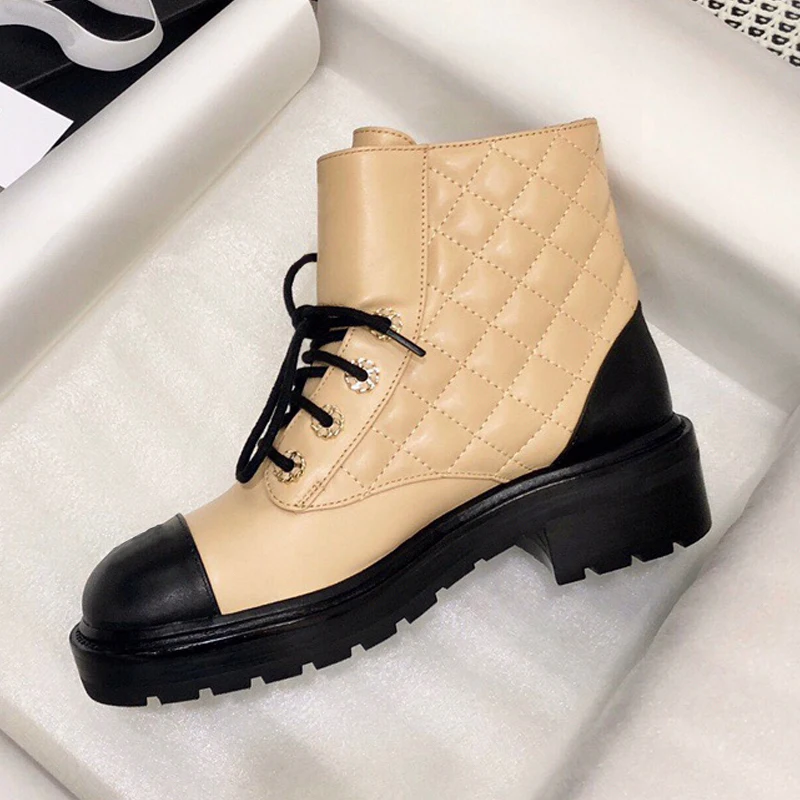 

2021 New Luxury Brand Design Fashion Buckle Decor Ankle Boots For Women Elastic Knitting Fabric Soft Comfort Socks Shoes Lady