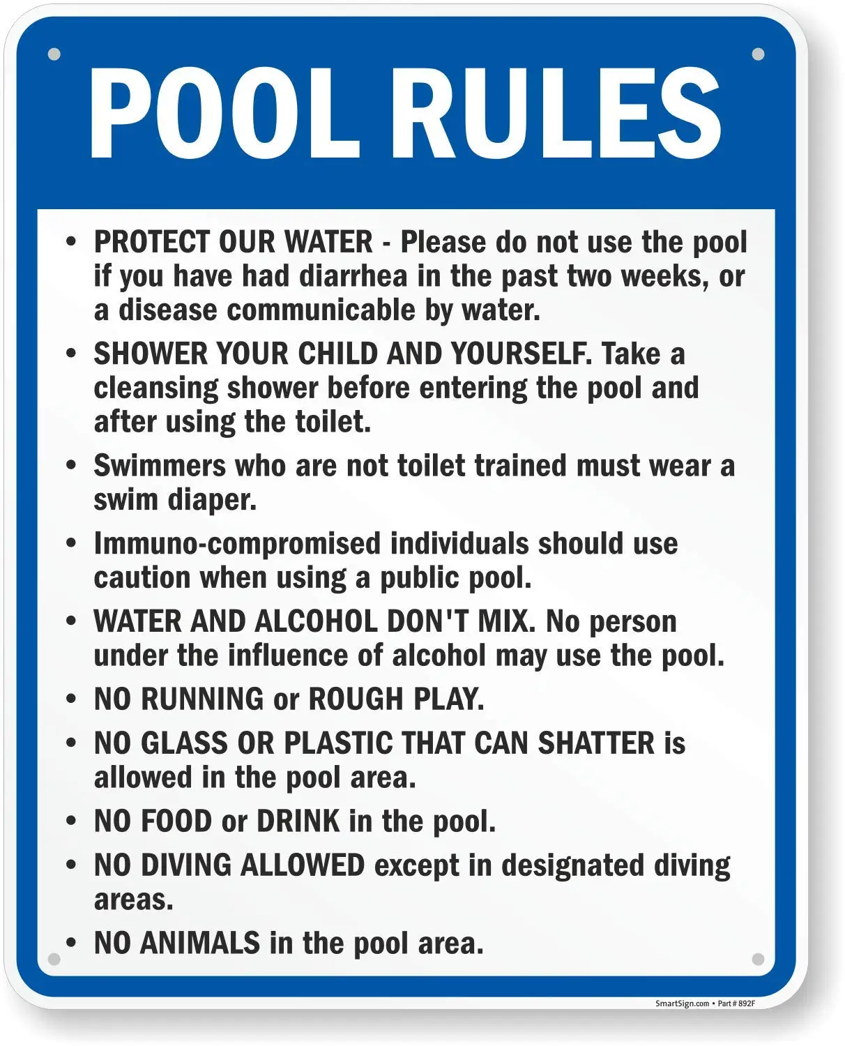 

"No Stopping Standing Parking, Fire Lane" Sign | 12" x 8" 3M Engineer Grade Reflective Aluminum