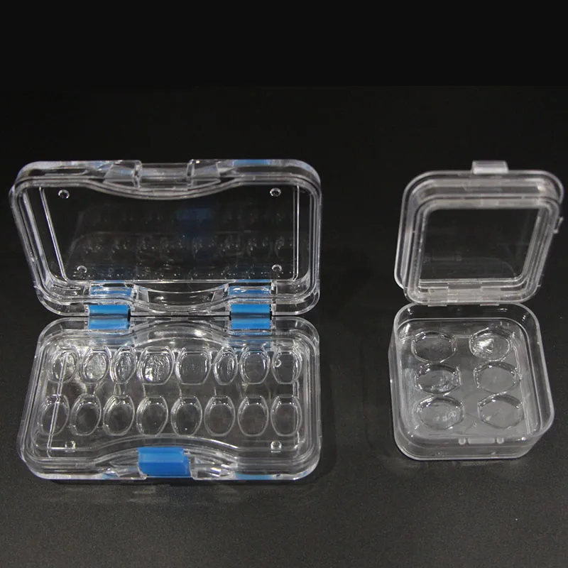 

5pcs Dental Tooth Box With Film Lab Material Dental Supply Denture Storage Membrane Tooth Box With Hole