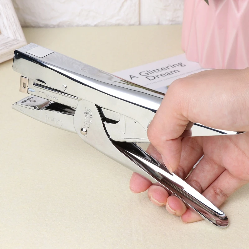 Durable Metal Heavy Duty Paper Plier Stapler Desktop Stationery Office Supplies Dropship | Канцтовары для офиса и дома