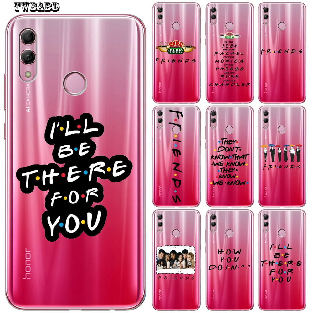 Чехол для Huawei Honor 8X Cool Friends чехол ТВ шоу View 20 20Pro 10 Lite 9 8 8x 9X Mate 30 20Lite|Бамперы| |