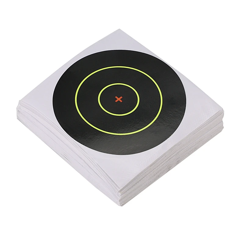 100 шт./компл. прокалке наклейки мишень 3 дюймов круглый клейкий активности для