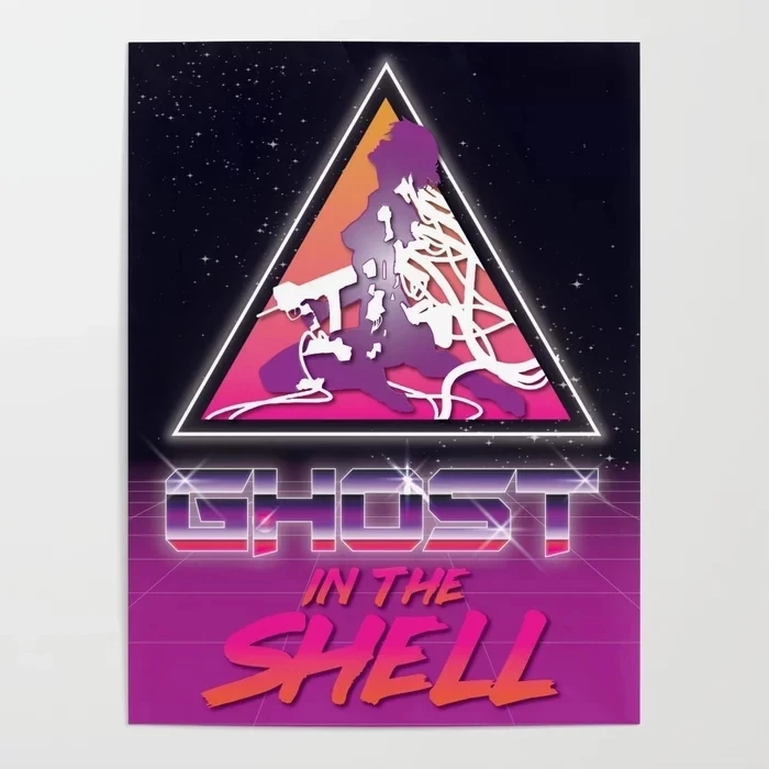 

Home Decor Abstract Canvas Hd Printed Ghost in the Shell Posters Painting Modern Wall Art Living Room Modular Picture No Frame