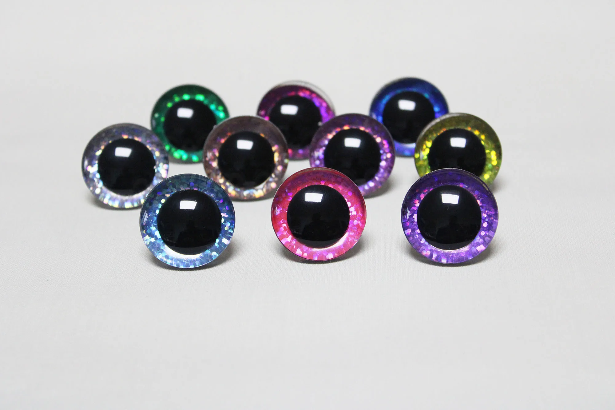 Глаза для поделок 20 шт./лот от 9 мм до 35 новые модные блестящие безопасные глаза