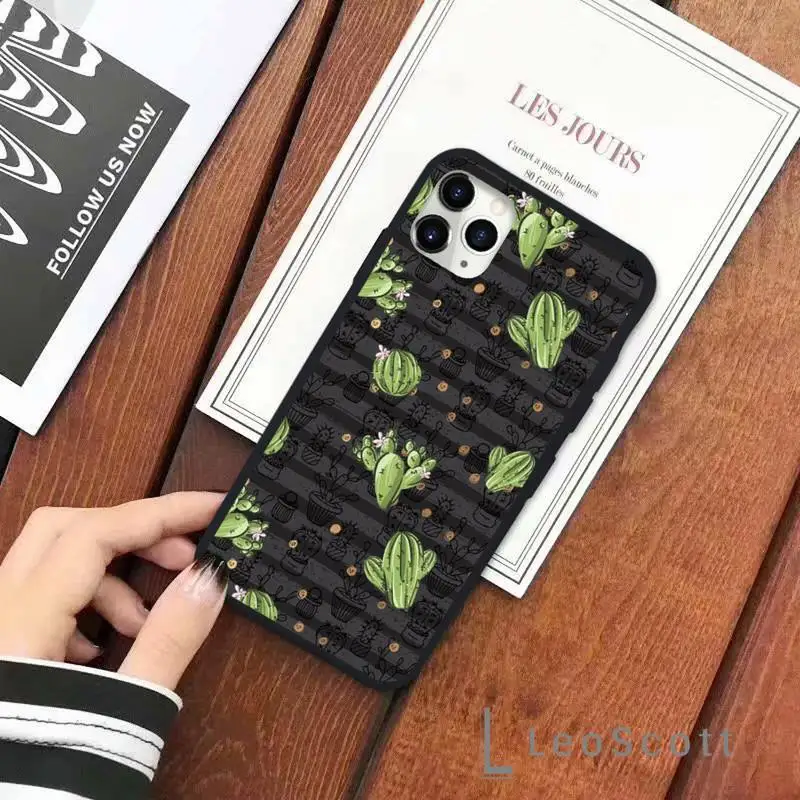 

Cactus Phone Case for iPhone 11 12 mini pro XS MAX 8 7 6 6S Plus X 5S SE 2020 XR
