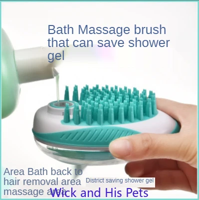 

Dog Cat Bath Brush 2 In 1 Pet Spa Dog Brush In Bath Pet Bathing Tool Bath Massage Brush Pet Hair Removal Brush Cat Brush Pets
