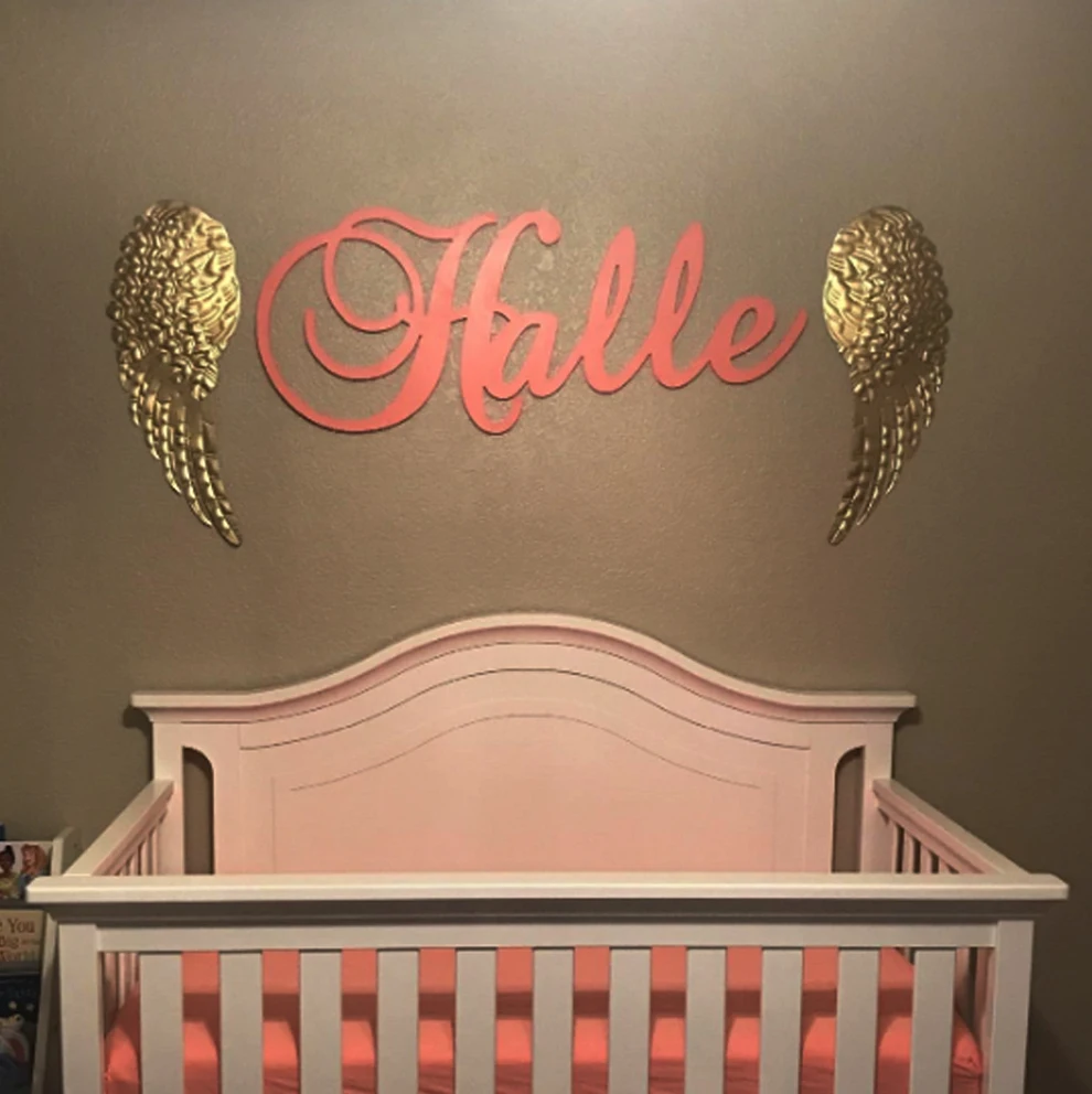 Персонализированный Деревянный именной знак для большого ребенка табличка с