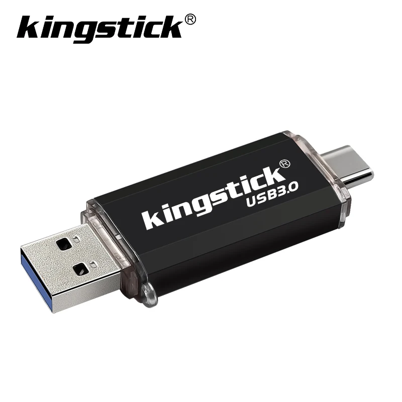 Black Новейший USB 3,0 Тип C Флешка 16 ГБ 32 ГБ 64 ГБ USB флеш-накопитель 128 ГБ флеш-накопитель 1 ТБ флеш-накопитель usb для устройства type-C карта памяти - Цвет: Black