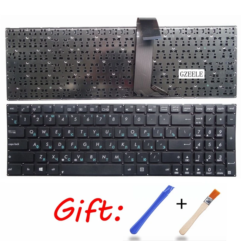

russian Laptop keyboard FOR ASUS S56 S56C S56CA S56CB S56CM 0KN0-N31RU13 K56 K56C K56CM R505C K56CB K56CA Without frame ru