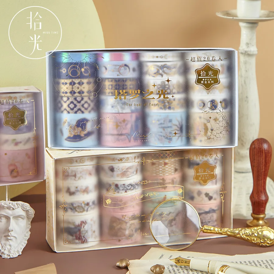 20 рулонов/1 партия декоративные наклейки для скрапбукинга|Офисный скотч| |