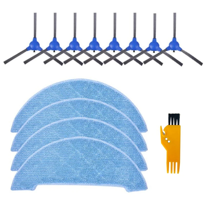 

Сменная боковая щетка для Coredy R500, R550(R500 +), набор аксессуаров для сухой и влажной уборки, для робота-пылесоса