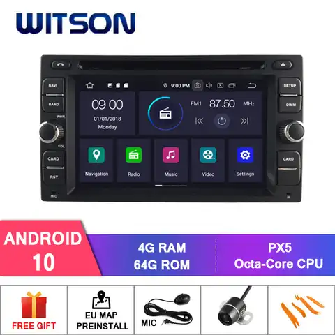 WITSON Android 10 Восьмиядерный автомобильный DVD GPS плеер для NISSAN NAVARA NP300 MICRA PATHFINDER патруль SUNNY мультимедиа