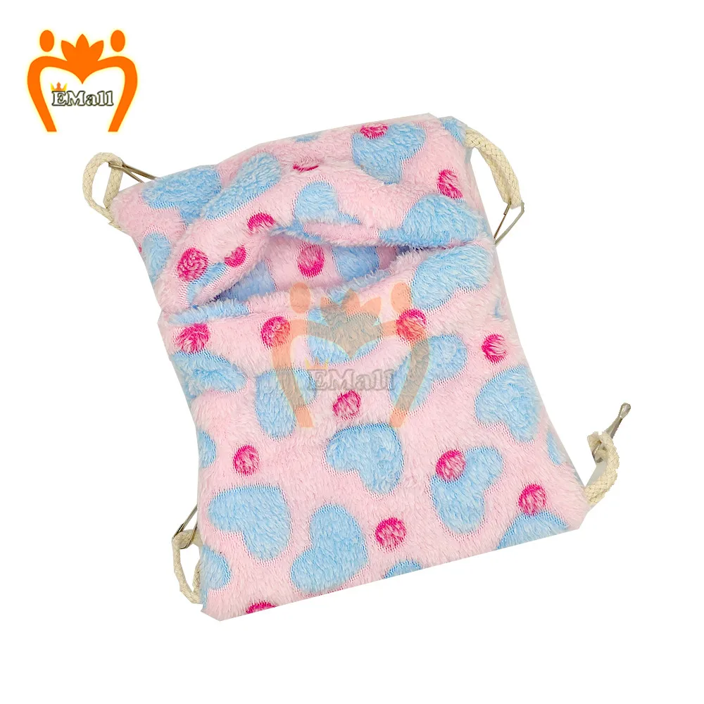 animals design pet hamster rat hammock cage house nest hamster warm house small animal hanging sleeping bag bed free global shipping