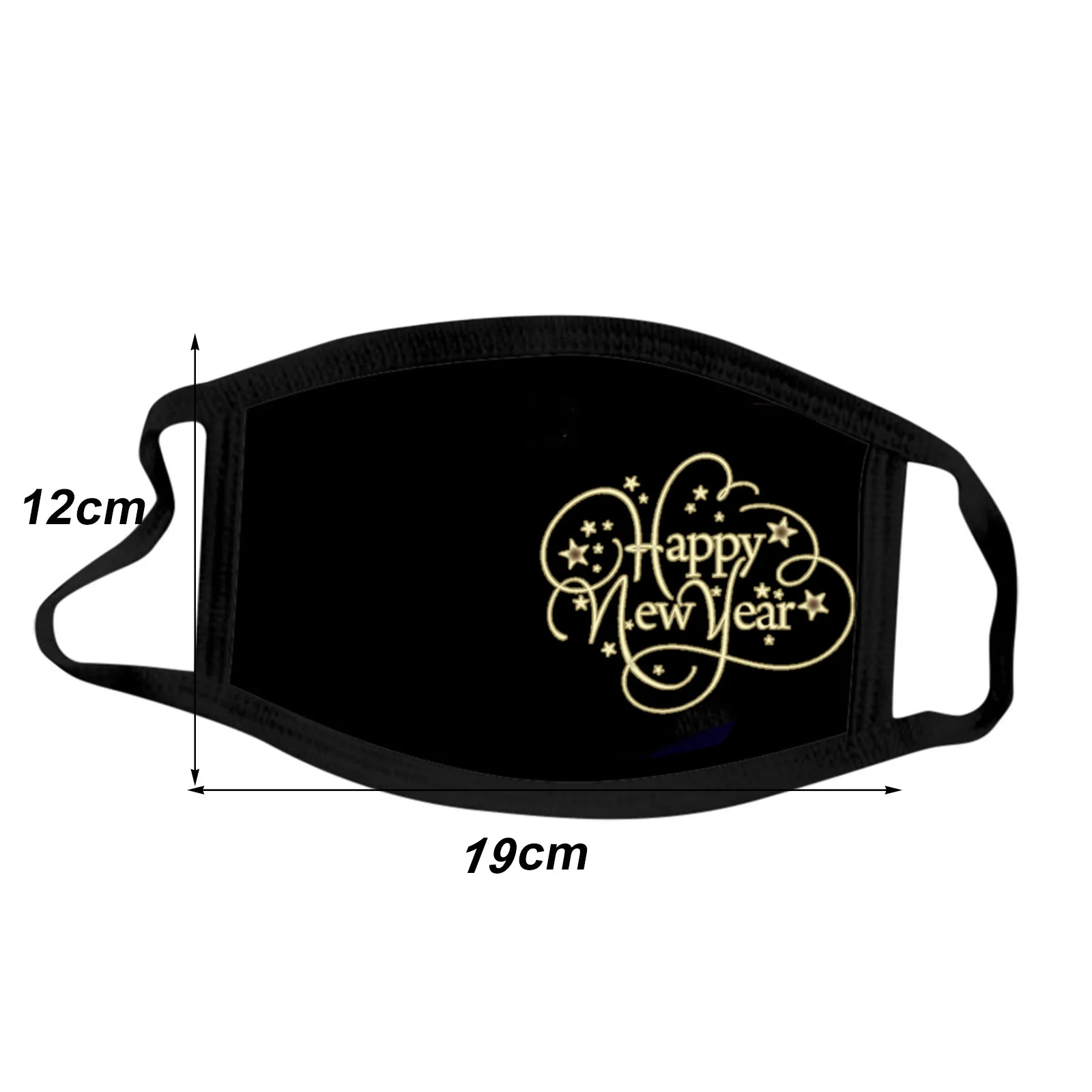 

Adult christmas Print Mouth Masks 2021 Happy New Years Masks Washable Reusable Pollution Face Cover Masks cubrebocas C09