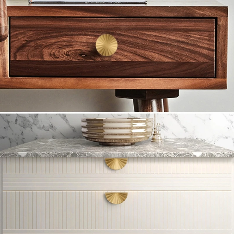 1 шт. латунная ручка для выдвижных ящиков в скандинавском стиле | Обустройство