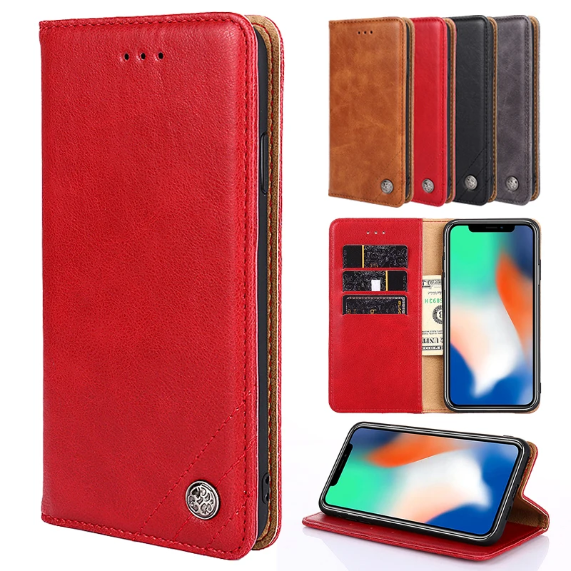 Кожаный чехол-книжка в стиле ретро для Samsung NOTE 10 Pro 9 8 5 4 Galaxy M10 M10S M20 M30 M30S M40 On5 J2 2016 |