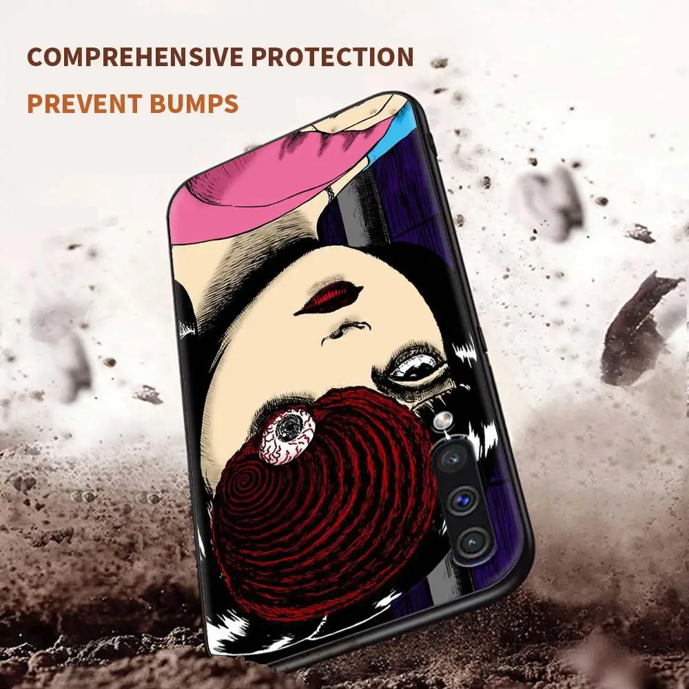 

Horror Comic Junji Ito Tomie Tees Case For Samsung Galaxy A50 A10 A70 A20e M31 A30 A40 A02s M30s M21 M11 F41 TPU Black Cover