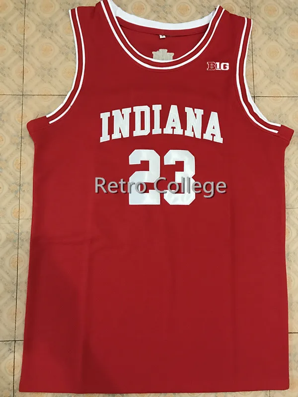 

#23 Eric Gordon Indiana Hoosiers red Basketball Jersey Mens Stitched Custom Any Number Name jerseys
