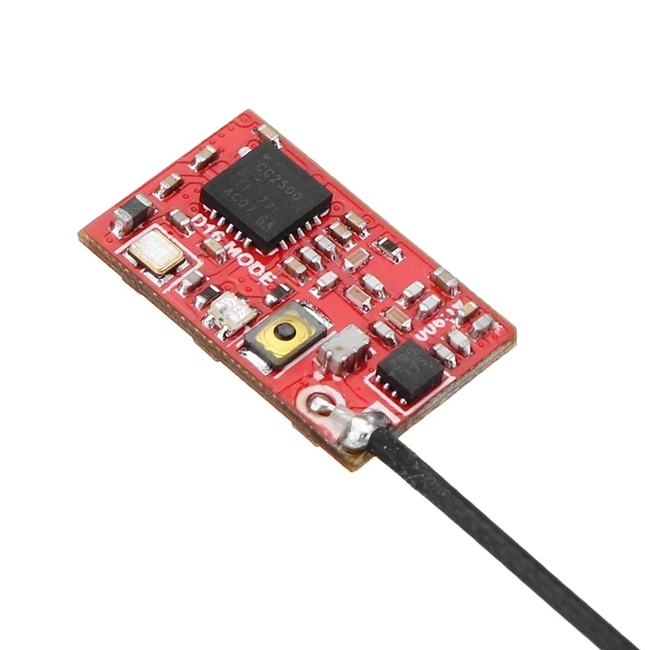 

X-Boss AC900 S-FHSS D16 Dual Mode RSSI LNA Micro Receiver for Futaba 14SG/16SZ/18SZ/18MZ Frsky X7 X9D PLUS/SE Radio Transmitters