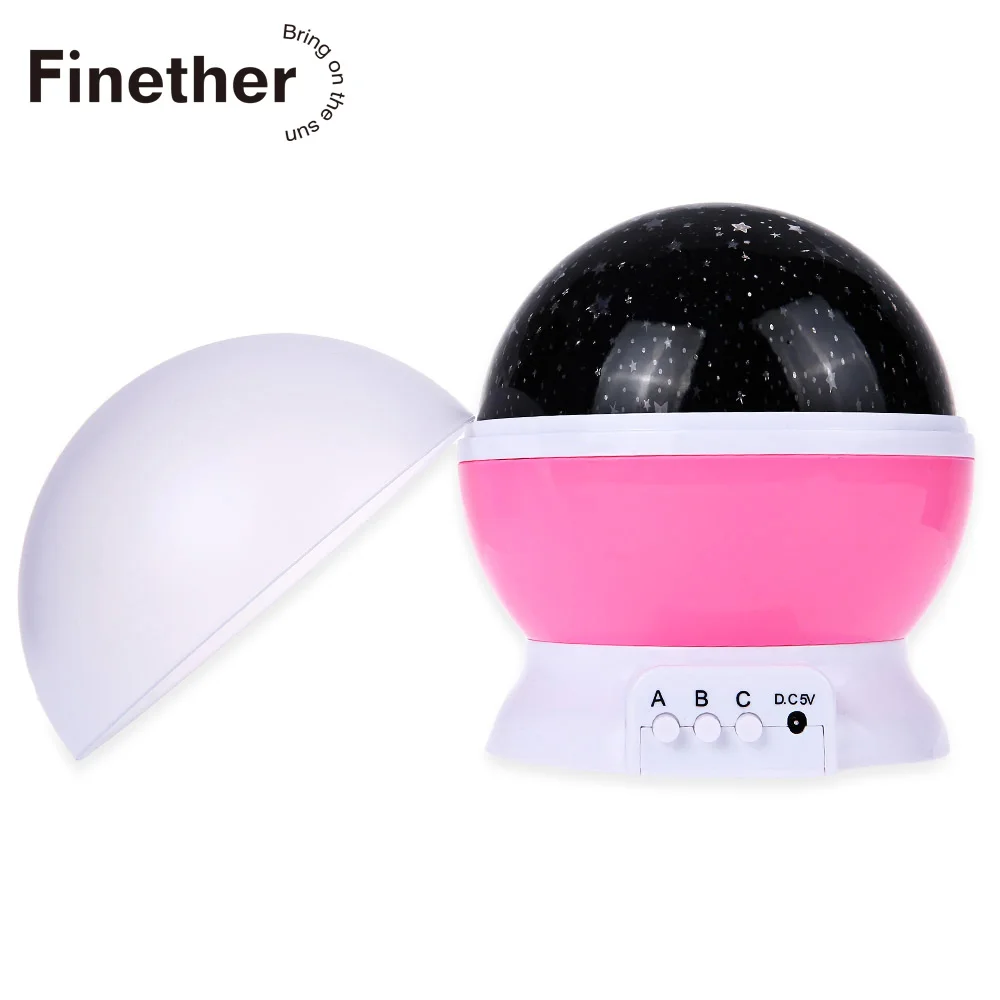 3 режима LED вращающийся звездный свет проекционная лампа Романтическая звезда