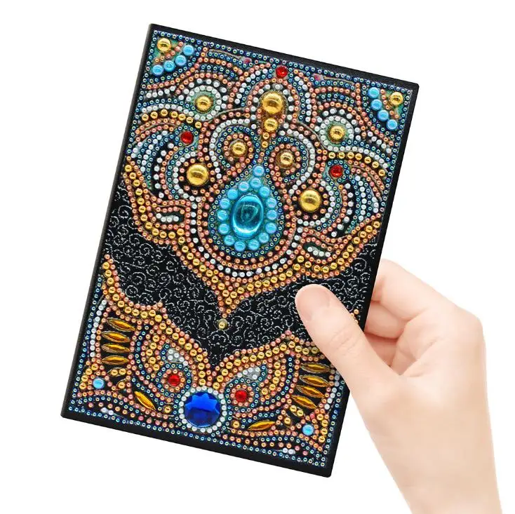 Notebook-4 Блокнот А5, сделай сам, креативный, особой формы, алмазная живопись, единорог, блокнот, дневник, вышивка, алмазная вышивка крестиком, ремесло, подарок - Цвет: Notebook-4