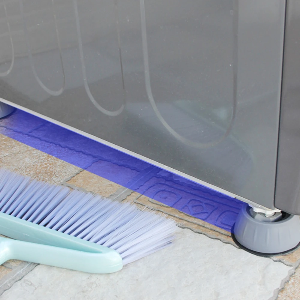 

4 Universal Foot Pads for Shockproof and Silent Washing Machines, Household Rubber Pads Moisture- Proof Pads, Universal Fixed On