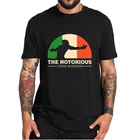 Известная футболка Conor Mcgregor, футболки для любителей боевых искусств, 100% хлопок, мягкая мужская одежда премиум-класса, европейский размер